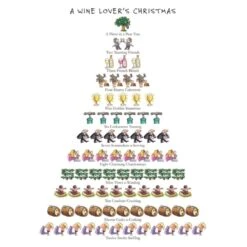 A Wine Lover's Christmas Boxed Notes
