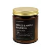 Apples & Maple Bourbon Amber Soy Candle