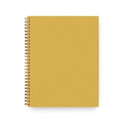 3 Subject Notebook Cobalt Yellow Grid