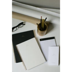 Workbook In Natural Linen - Lined -Creative Corner Deals Store appointed workbook in natural linen lined 2