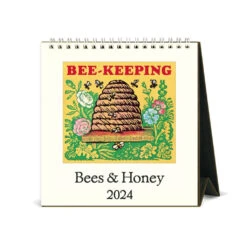 2024 Bees And Honey Desk Calendar