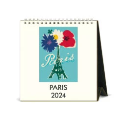2024 Paris Desk Calendar