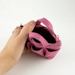 Delfonics Key Chain Mini Tote - Pink 6 Delfonics Key Chain Mini Tote - Pink -Creative Corner Deals Store delfonics delfonics key chain mini tote pink 2