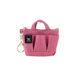 Delfonics Key Chain Mini Tote - Pink
