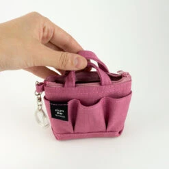 Delfonics Key Chain Mini Tote - Pink 7 Delfonics Key Chain Mini Tote - Pink -Creative Corner Deals Store delfonics delfonics key chain mini tote pink 3