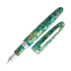 Esterbrook Estie Oversize Sea Glass Silver Fountain Pen Medium