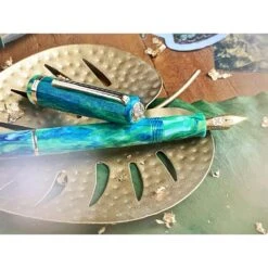 Esterbrook JR Pocket Beleza Gold Trim Fountain Pen -Creative Corner Deals Store esterbrook esterbrook jr pocket beleza gold trim f 5