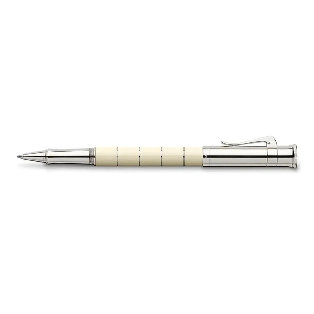 Faber-Castell Classic Anello Ivory Resin Rollerball 2 Faber-Castell Classic Anello Ivory Resin Rollerball - Image 2