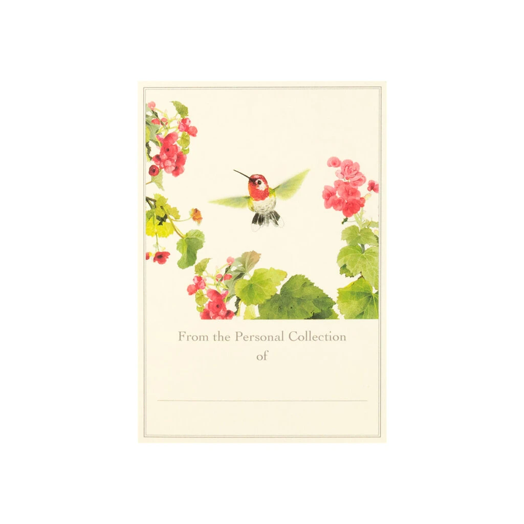 Anna's Hummingbird Bookplates 1 Anna's Hummingbird Bookplates