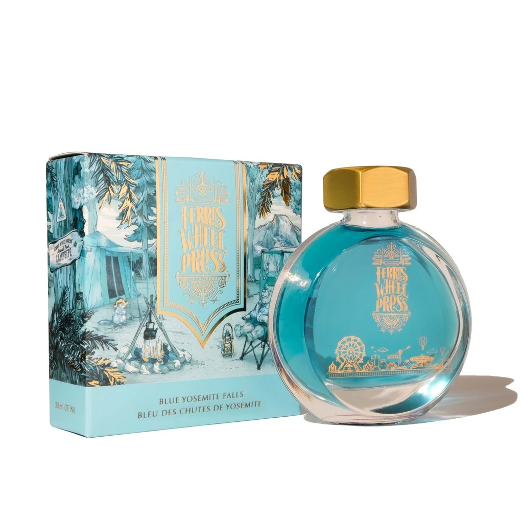 Blue Yosemite Falls Bottled Ink 38ml 1 Blue Yosemite Falls Bottled Ink 38ml