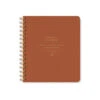 Standard Cognac Vegan Leather Undated Planner