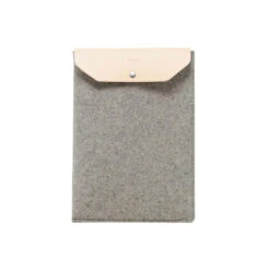 Classic Merino Wool 13" Laptop Sleeve - Granite