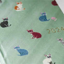 Bow & Tie: Cats & Me Weeks 2024 Hobonichi Techo -Creative Corner Deals Store hobonichi bow tie cats me weeks 2024 hobonichi tec 5