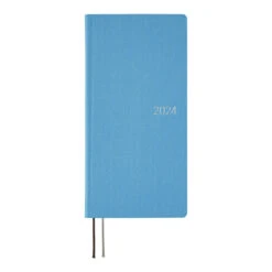 Colors: Celeste Blue Weeks 2024 Hobonichi Techo