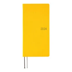 Colors: Poppin' Yellow Weeks 2024 Hobonichi Techo