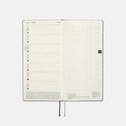 Colors: Stylish Gray Weeks 2024 Hobonichi Techo -Creative Corner Deals Store hobonichi colors stylish gray weeks 2024 hobonichi 3