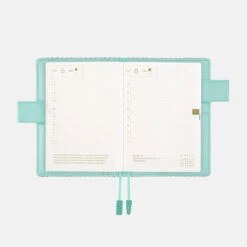 Gingham Black A6 Hobonichi Techo [COVER ONLY] -Creative Corner Deals Store hobonichi gingham black a6 hobonichi techo cover o 6