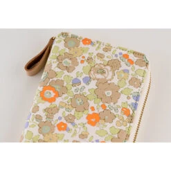 Hobonichi Techo Liberty Fabrics: Betsy (Neon Beige) Weeks Cover -Creative Corner Deals Store hobonichi hobonichi techo liberty fabrics betsy ne 4