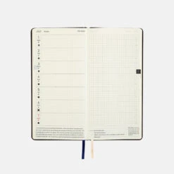 Leather: Classical Navy Weeks 2024 Hobonichi Techo 9 Leather: Classical Navy Weeks 2024 Hobonichi Techo -Creative Corner Deals Store hobonichi leather classical navy weeks 2024 hoboni 2