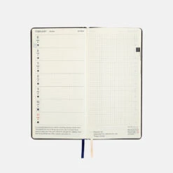 Leather: Classical Navy Weeks 2024 Hobonichi Techo 10 Leather: Classical Navy Weeks 2024 Hobonichi Techo -Creative Corner Deals Store hobonichi leather classical navy weeks 2024 hoboni 3