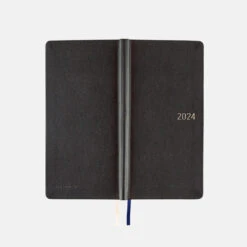 Leather: Classical Navy Weeks 2024 Hobonichi Techo 11 Leather: Classical Navy Weeks 2024 Hobonichi Techo -Creative Corner Deals Store hobonichi leather classical navy weeks 2024 hoboni 4