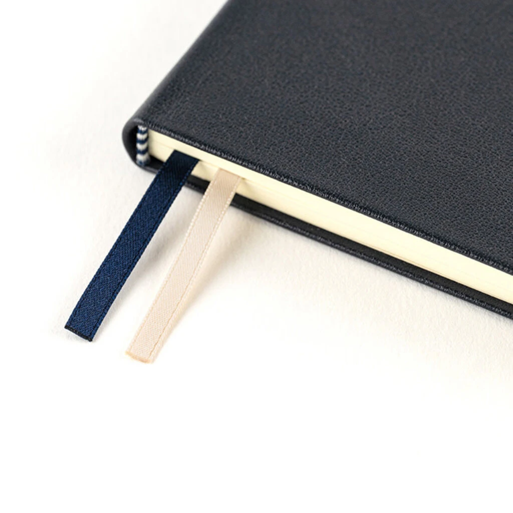 Leather: Classical Navy Weeks 2024 Hobonichi Techo 6 Leather: Classical Navy Weeks 2024 Hobonichi Techo - Image 6