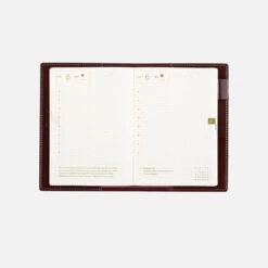 Leather: Taut Bordeaux A6 Hobonichi Techo [COVER ONLY] -Creative Corner Deals Store hobonichi leather taut bordeaux a6 hobonichi techo 8