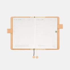 Mina Perhonen: Anone-Anone Black A5 Hobonichi Techo [COVER ONLY] -Creative Corner Deals Store hobonichi mina perhonen anone anone black a5 hobon 6