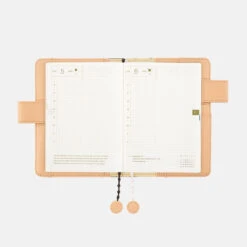 Mina Perhonen: Anone-Anone Black A6 Hobonichi Techo [COVER ONLY] -Creative Corner Deals Store hobonichi mina perhonen anone anone black a6 hobon 6