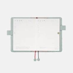 Mina Perhonen: Light Berry Green A5 Hobonichi Techo [COVER ONLY] -Creative Corner Deals Store hobonichi mina perhonen light berry green a5 hobon 6