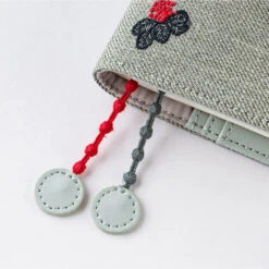 Mina Perhonen: Light Berry Green A6 Hobonichi Techo [COVER ONLY] -Creative Corner Deals Store hobonichi mina perhonen light berry green a6 hobon 5