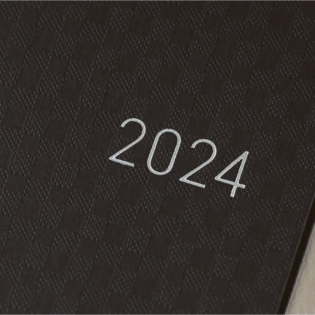 Paper Series: Black Gingham Weeks 2024 Hobonichi Techo 6 Paper Series: Black Gingham Weeks 2024 Hobonichi Techo - Image 6