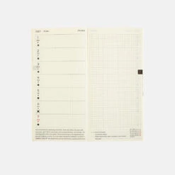 Sneaker: Aqua Blue Weeks MEGA Hobonichi Techo -Creative Corner Deals Store hobonichi sneaker aqua blue weeks mega hobonichi t 2