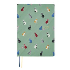 [sold Out] [ENG] HON A5 Bow & Tie: Cats & Me Hobonichi Techo