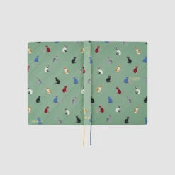 [sold Out] [ENG] HON A5 Bow & Tie: Cats & Me Hobonichi Techo -Creative Corner Deals Store hobonichi sold out eng hon a5 bow tie cats me hobo 5