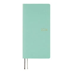 [sold Out] Paper Series: Pale Blue-Green Weeks 2024 Hobonichi Techo
