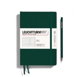 A5 Medium Softcover Notebook Forest Green