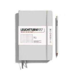 A5 Medium Softcover Notebook Light Grey
