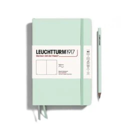 A5 Medium Softcover Notebook Mint Green -Creative Corner Deals Store leuchtturm a5 medium softcover notebook mint green 2