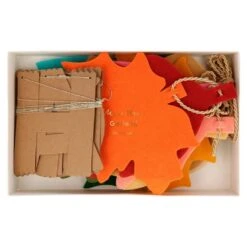 Meri-Meri Felt Leaves Thanksgiving Garland -Creative Corner Deals Store meri meri felt leaves thanksgiving garland 4