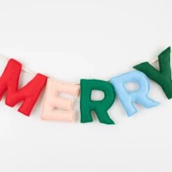 Meri-Meri Merry Christmas Felt Garland -Creative Corner Deals Store meri meri merry christmas felt garland 2