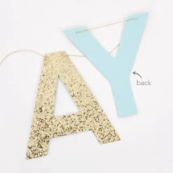 Meri-Meri Rainbow Happy Birthday Fringe Garland -Creative Corner Deals Store meri meri rainbow happy birthday fringe garland 2