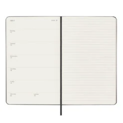 Moleskine 2023-24 Weekly Classic Vertical Hardcover Planner - Black -Creative Corner Deals Store moleskine 2023 24 weekly classic vertical hardcove 2