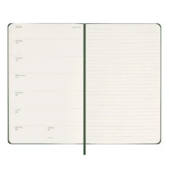 Moleskine 2024 Weekly Hardcover Planner Notebook - Large Green -Creative Corner Deals Store moleskine 2024 weekly hardcover planner notebook l 10
