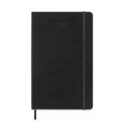 Moleskine 2024 Weekly Hardcover Planner Notebook - Large Black