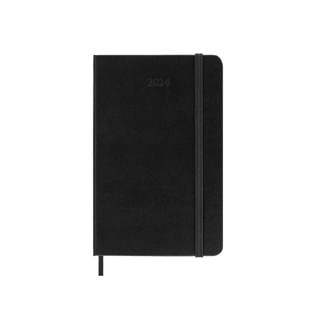 Moleskine 2024 Weekly Hardcover Planner Notebook - Small Black 6 Moleskine 2024 Weekly Hardcover Planner Notebook - Small Black - Image 6
