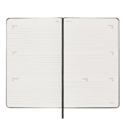 Moleskine 2024 Weekly Horizontal Hardcover Planner - Large Black -Creative Corner Deals Store moleskine 2024 weekly horizontal hardcover planner 12