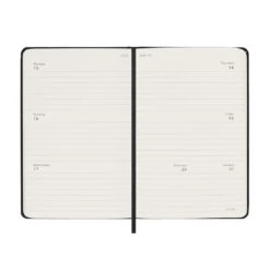 Moleskine 2024 Weekly Horizontal Hardcover Planner - Small Black -Creative Corner Deals Store moleskine 2024 weekly horizontal hardcover planner 2