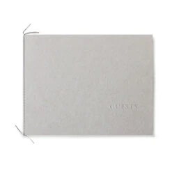 Stone Handmade Paper Letterpress Guest Book -Creative Corner Deals Store oblation papers press stone handmade paper letterp 4