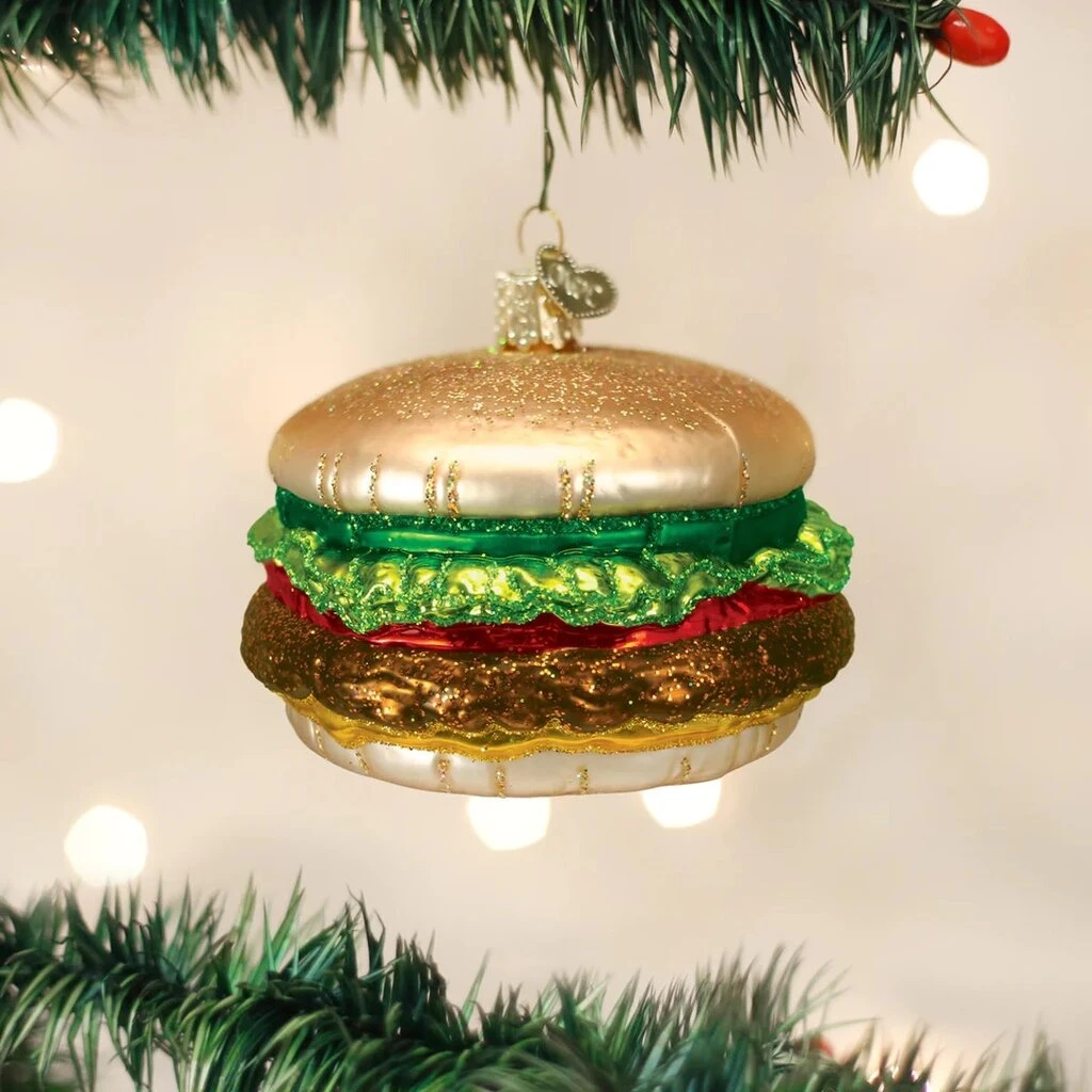Cheeseburger Ornament 3 Cheeseburger Ornament - Image 3